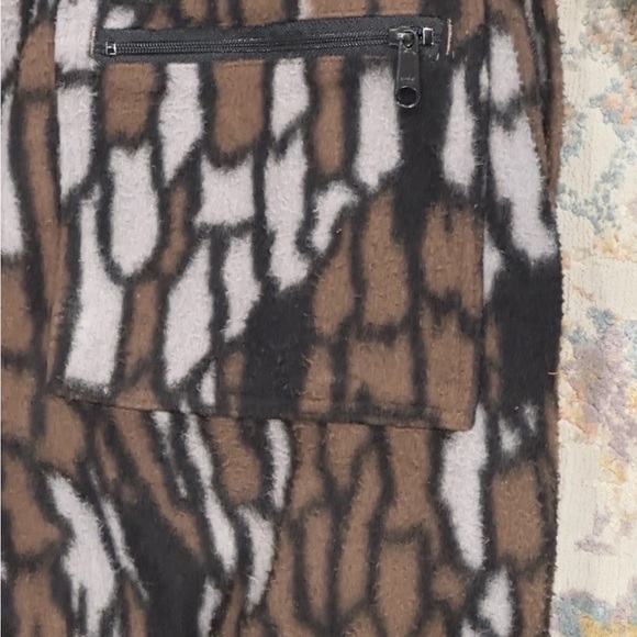 Vtg Cabela's Camoflauge Gorpcore Hunting PolarFleece Jumpsuit Made US Sz M 38-40 - Picture 6 of 10